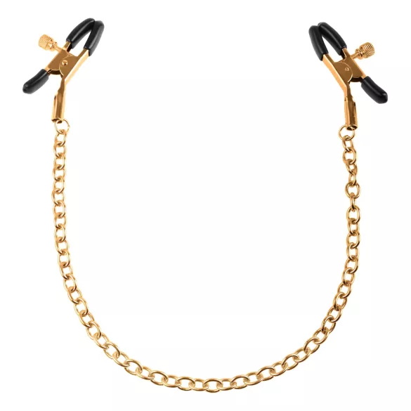 Pipedream Fetish Fantasy Gold - tepelklemmen - goudkleurig