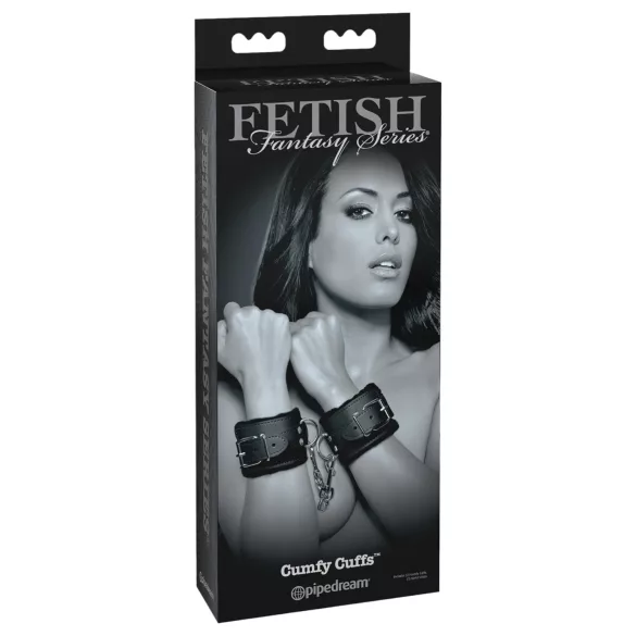 Fetish - handboeien - zacht - zwart