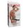 Fetish Strap-On 8 - holle vibrator met riem (zwart)