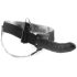 Fetish Strap-On 8 - holle vibrator met riem (zwart)