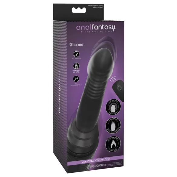 Pipedream - Anal Fantasy Ass Thruster - stotende anale vibrator (zwart)