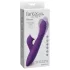 Fantasy For Her - 3-in-1 stotende vibrator met verwarmingsfunctie (paars)