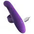 Fantasy For Her - 3-in-1 stotende vibrator met verwarmingsfunctie (paars)