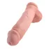 King Cock 11 - dildo met zuignap en ballen - huidkleur - 28cm