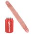 King Cock 12 Slim - levensechte dubbele dildo (31 cm) - natuurkleur