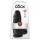 King Cock - dildo met balzak en zuignap - zwart - 23 cm
