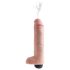 King Cock 10 - levensechte spuitende dildo (25 cm) - naturel