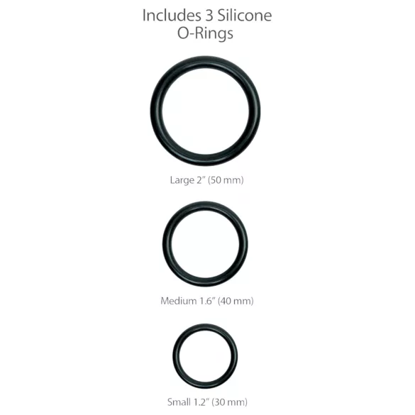 King Cock 7 - strap-on dildo met harnas - zwart