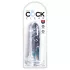 King Cock Clear 6 - dildo met zuignap (17,8 cm)