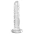 King Cock Clear 6 - dildo met zuignap (17,8 cm)