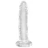 King Cock Clear 6 - dildo met zuignap (17,8 cm)