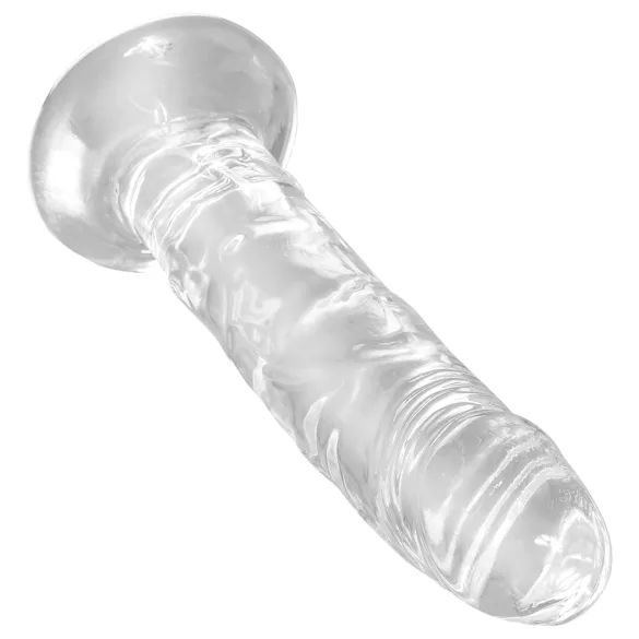 King Cock Clear 6 - dildo met zuignap (17,8 cm)