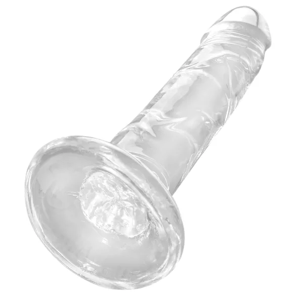 King Cock Clear 6 - dildo met zuignap (17,8 cm)