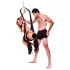 Fetish Fantasy - seksschommel - 360 graden draaibaar - zwart