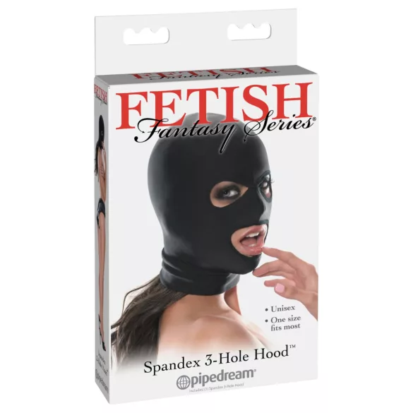 Fetish Fantasy - zuigmasker - zwart