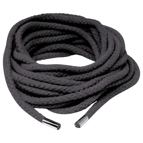 Fetish Zijde Touw - Shibari bondage touw - 10m (zwart)