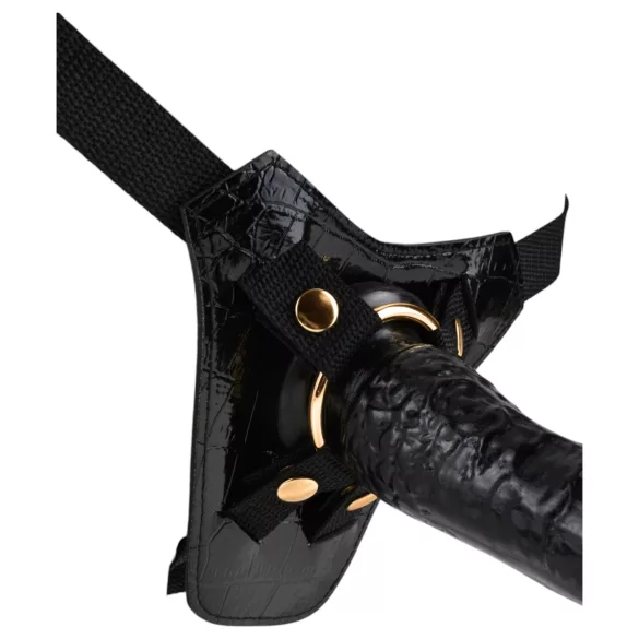 Fetish Fantasy - verstelbaar harnas - voor strap-on - zwart