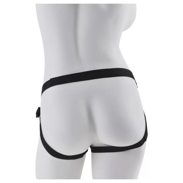 Fetish Fantasy - verstelbaar harnas - voor strap-on - zwart