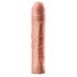 X-TENSION Perfect 3 - levensechte penismantel (22,8cm) - natuurkleur