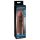 X-TENSION Mega 2 - Realistische Penismantel (20,3cm) - Donker Naturel