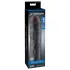 X-TENSION Mega 3 - penis sleeve - realistisch - zwart - 22,8 cm