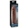 Pipedream X-TENSION Perfect 2 - erectiering-penishuls - donker naturelkleurig (19 cm)