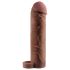 X-TENSION Perfect 2 - Penismantel met Ring (19cm) - Donker Natuurlijk