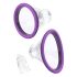 Fantasy - oplaadbare, 3-in-1 vibrator (paars)