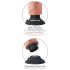 King Cock 8 - buigzame, levensechte vibrator (25cm)