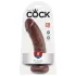 King Cock - dildo 20 cm - bruin