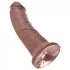 King Cock - dildo 20 cm - bruin