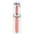 King Cock 16 Tapered - levensechte dubbele dildo (41cm) - neutraal