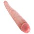 King Cock 16 Tapered - levensechte dubbele dildo (41cm) - neutraal