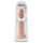 King Cock 14 - Grote zuignap dildo (36cm) - huidkleur