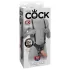 King Cock - hollow strap-on dildo - 25cm