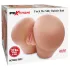Pipedream - Fuck Me Silly Bubble Butt - kontmasturbator (huidskleur)