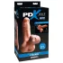 PDX Reach Around - 2-in-1 kunstkont en penishuls (huidskleur)