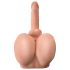 PDX Dirty Talk – levensechte butsectorso met dildo (natuur)