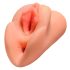 PDX Dubbele Stroker - 2-in-1 Realistische Masturbator (Naturel)