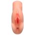 PDX Dubbele Stroker - 2-in-1 Realistische Masturbator (Naturel)