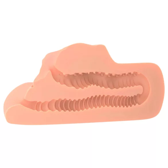 PDX - dubbele masturbator - 2-in-1 realistisch - beige