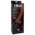 King Cock Plus 7.5 - Bruine stoter met ballen