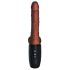 King Cock Plus 7,5 - dildo vibrator met ballen - bruin