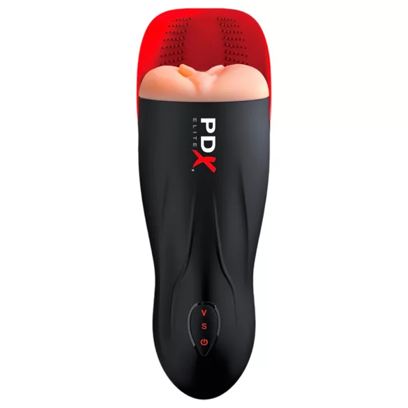PDX Elite - automatische zuigende masturbator - oplaadbaar - kunstvagina