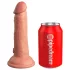 King Cock Elite 6 - realistische dildo met zuignap - 15cm - huidskleur