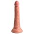 King Cock Elite - realistische dildo met zuignap - 18 cm - huidskleur