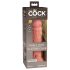 King Cock Elite 8 - levensechte dildo met zuignap (20cm) - natuurgetrouw