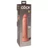 King Cock Elite 9 - dildo met zuignap - realistisch - 23cm - huidskleur