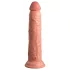 King Cock Elite 9 - dildo met zuignap - realistisch - 23cm - huidskleur