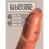King Cock Elite 8 - realistische vibrator 20cm - donker huidskleur